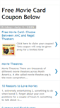 Mobile Screenshot of freemoviecard.blogspot.com