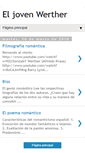 Mobile Screenshot of eljovenwerther.blogspot.com