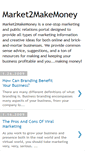 Mobile Screenshot of market2makemoney.blogspot.com