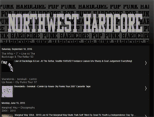 Tablet Screenshot of northwesthardcore.blogspot.com