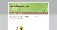 Desktop Screenshot of ben10alienforcetoys-store.blogspot.com