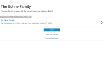 Tablet Screenshot of bradandkristibohne.blogspot.com