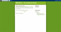Desktop Screenshot of nmbwater.blogspot.com