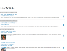 Tablet Screenshot of livetv-links.blogspot.com