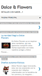 Mobile Screenshot of dolceflowerscr.blogspot.com