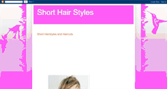 Desktop Screenshot of newshort-hairstyle.blogspot.com