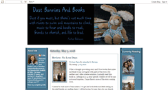 Desktop Screenshot of dustbunniesandbooks.blogspot.com