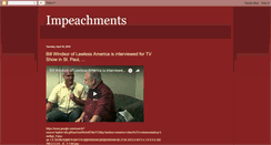 Desktop Screenshot of impeachments.blogspot.com