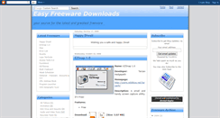 Desktop Screenshot of easy-freeware-downloads.blogspot.com