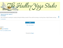 Tablet Screenshot of hadleyyoga.blogspot.com