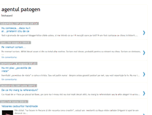 Tablet Screenshot of agentulpatogen.blogspot.com