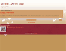 Tablet Screenshot of blogmiguelclases.blogspot.com