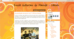 Desktop Screenshot of escolaguilhermedealmeida.blogspot.com