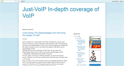 Desktop Screenshot of just-voip.blogspot.com