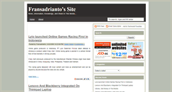 Desktop Screenshot of fransadrianto88.blogspot.com