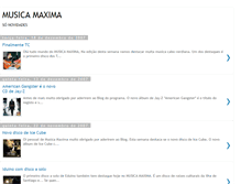 Tablet Screenshot of musicamaxima.blogspot.com