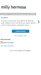 Mobile Screenshot of millyhermosa.blogspot.com