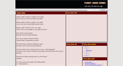 Desktop Screenshot of funnyjokesseries.blogspot.com
