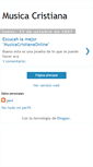 Mobile Screenshot of escucharmusicacristiana.blogspot.com