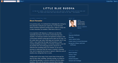 Desktop Screenshot of littlebluebuddha.blogspot.com