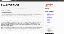 Desktop Screenshot of buzzingfridge.blogspot.com