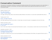 Tablet Screenshot of conservative-comment.blogspot.com