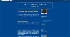 Desktop Screenshot of lapizarradeljumilla.blogspot.com