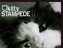 Tablet Screenshot of kittystampede.blogspot.com