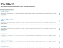 Tablet Screenshot of ilmukejawenjawa.blogspot.com