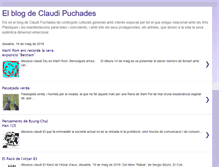 Tablet Screenshot of claudipuchades.blogspot.com
