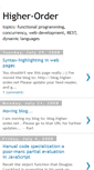 Mobile Screenshot of higher-order.blogspot.com