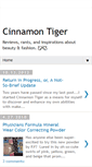 Mobile Screenshot of cinnamontiger.blogspot.com