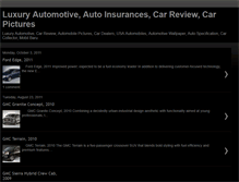 Tablet Screenshot of luxuryautomotive.blogspot.com