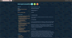 Desktop Screenshot of microprocesador.blogspot.com