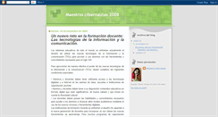 Desktop Screenshot of maestroscibernautas2008.blogspot.com