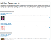 Tablet Screenshot of polish101-gymnastics.blogspot.com