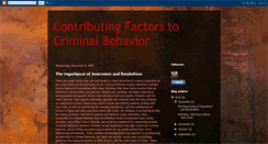 Desktop Screenshot of criminalbehavior-jessica.blogspot.com