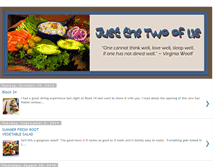 Tablet Screenshot of justeileenandkaren.blogspot.com