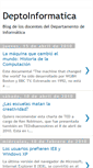 Mobile Screenshot of deptoinformatica.blogspot.com