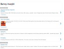 Tablet Screenshot of barwymuzyki.blogspot.com