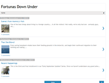 Tablet Screenshot of fortunasdownunder.blogspot.com