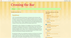Desktop Screenshot of crossing-the-bar.blogspot.com
