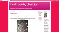 Desktop Screenshot of handmadebycharlotte.blogspot.com