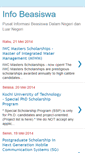 Mobile Screenshot of link-beasiswa.blogspot.com