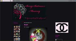 Desktop Screenshot of beingbatmansmom.blogspot.com