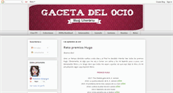 Desktop Screenshot of gacetadelocio.blogspot.com