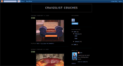 Desktop Screenshot of craigslistcouches.blogspot.com