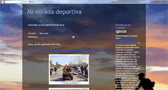 Desktop Screenshot of mimiradadeportiva.blogspot.com