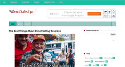 Desktop Screenshot of directsalestips.blogspot.com