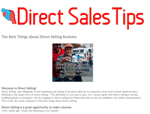 Tablet Screenshot of directsalestips.blogspot.com